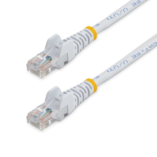 Bild von StarTech.com 10m Cat5e Ethernet Netzwerkkabel Snagless mit RJ45 - Weiß