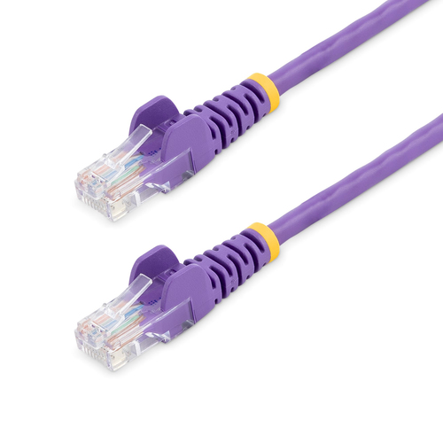 Bild von StarTech.com 7m Cat5e Ethernet Netzwerkkabel Snagless mit RJ45 - Lila