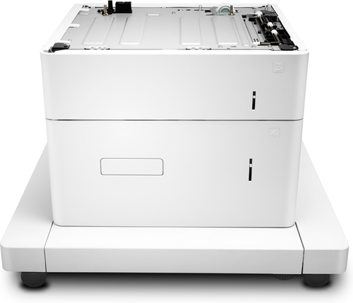 Bild von HP LaserJet 1x550-Blatt und 2000-Blatt-Zuführung mit hoher Kapazität und Unterstand