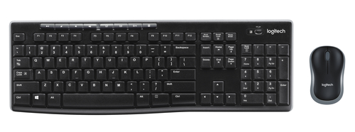 Bild von Logitech Wireless Combo MK270 Tastatur Maus enthalten Universal RF Wireless Slowakisch Schwarz