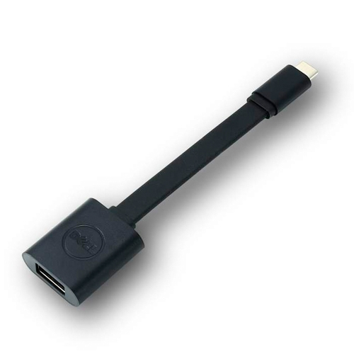 Bild von DELL 470-ABNE USB Kabel 0,132 m USB 3.2 Gen 1 (3.1 Gen 1) USB C USB A Schwarz