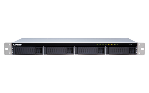 Bild von QNAP TS-431XeU NAS Rack (1U) Ethernet/LAN Schwarz, Edelstahl Alpine AL-314