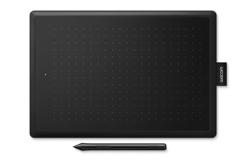 Bild von Wacom One by Small Grafiktablett Schwarz 2540 lpi 152 x 95 mm USB