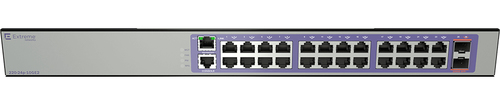 Bild von Extreme networks 220-24P-10GE2 Managed L2/L3 Gigabit Ethernet (10/100/1000) Power over Ethernet (PoE) 1U Bronze, Violett