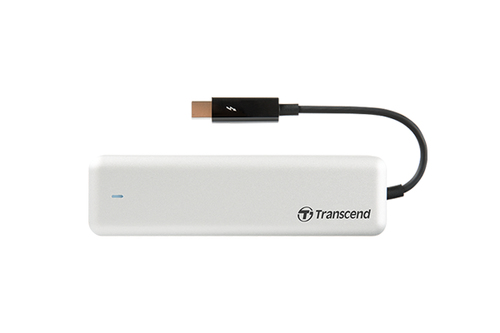 Bild von Transcend JetDrive 825 Thunderbolt-Technologie 240 GB Silber