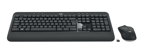 Bild von Logitech Advanced MK540 Tastatur Maus enthalten RF Wireless QWERTZ Slowakisch Schwarz, Weiß