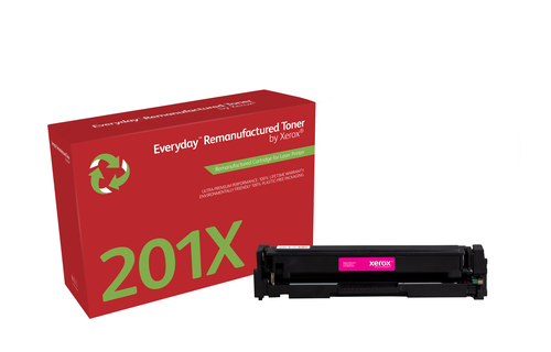 Bild von Everyday ™ Magenta wiederaufbereiteter Toner von Xerox, kompatibel mit HP 201X (CF403X), High capacity