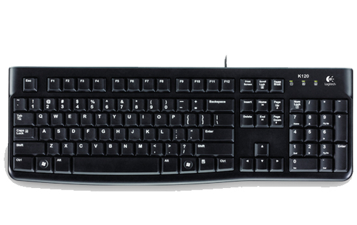 Bild von Logitech Keyboard K120 for Business Tastatur Universal USB QWERTZ Ungarisch Schwarz