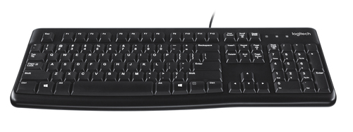 Bild von Logitech Keyboard K120 for Business Tastatur USB QWERTY US International Schwarz