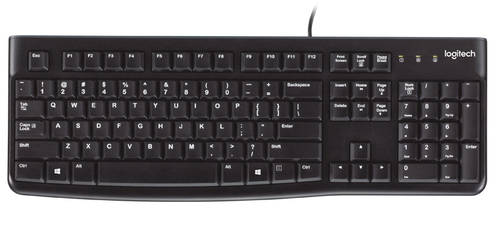 Bild von Logitech Keyboard K120 for Business Tastatur Universal USB QWERTY Spanisch Schwarz