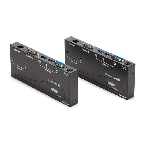 Bild von StarTech.com USB VGA KVM Verlängerung bis zu 150m - KVM extender über Cat5 UTP Netzwerkkabel