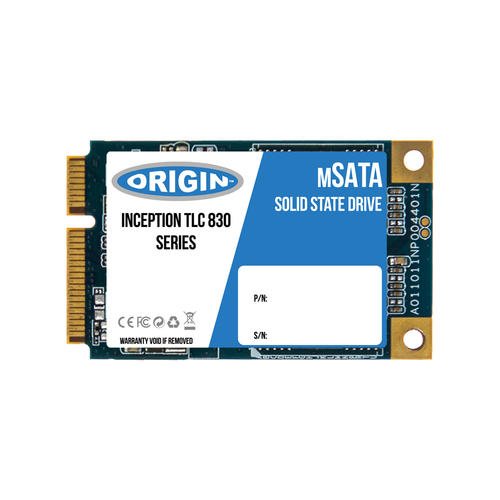 Bild von Origin Storage NB-5123DTLC-MINI Internes Solid State Drive 512 GB mSATA Serial ATA III 3D TLC