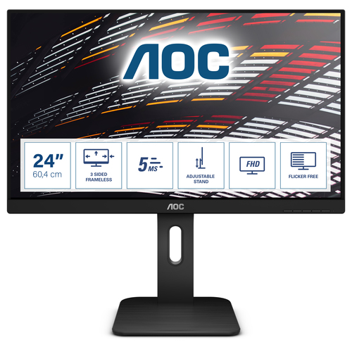 Bild von AOC P1 24P1 Computerbildschirm 60,5 cm (23.8&quot;) 1920 x 1080 Pixel Full HD LED Schwarz