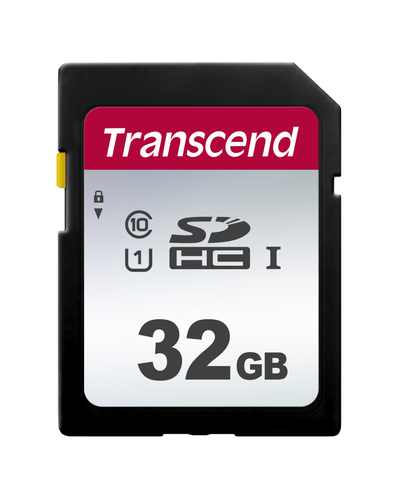 Bild von Transcend 300S 32 GB SDHC NAND Klasse 10