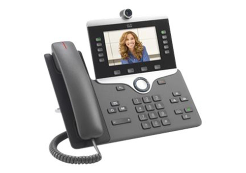 Bild von Cisco 8865 IP-Telefon Anthrazit 5 Zeilen WLAN