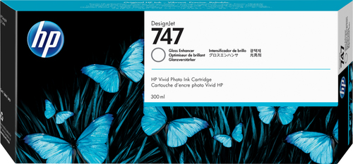 Bild von HP 747 Gloss Enhancer DesignJet Tintenpatrone, 300 ml