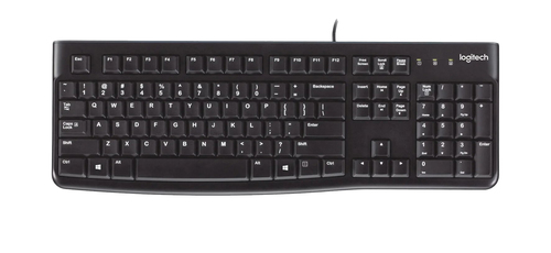 Bild von Logitech K120 Corded Keyboard Tastatur Universal USB AZERTY Französisch Schwarz