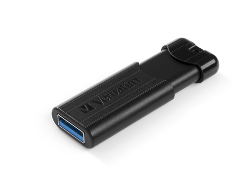 Bild von Verbatim PinStripe 3.0 - USB 3.0-Stick 16 GB  - Schwarz