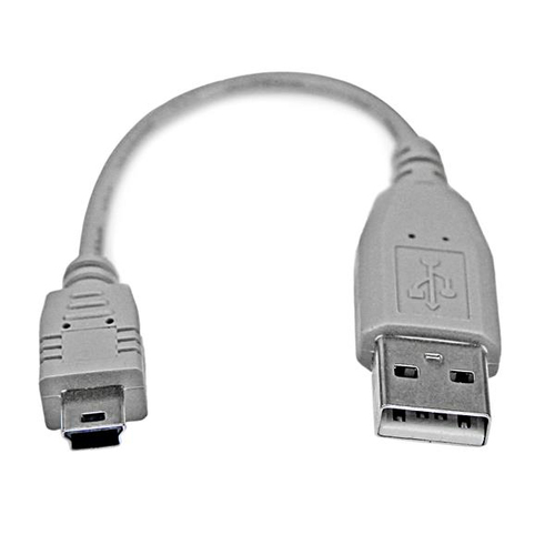 Bild von StarTech.com 15 cm Mini USB 2.0 A auf Mini B Kabel