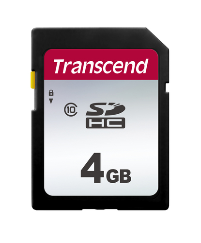 Bild von Transcend SDHC 300S 4GB NAND Klasse 10