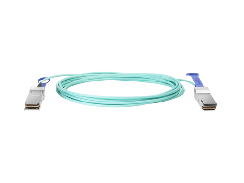 Bild von HPE Q9S71A InfiniBand/Glasfaserkabel 5 m QSFP28 Türkis