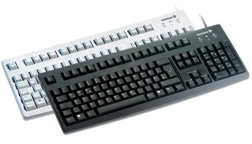 Cherry G83-6105 LUNFR-2 schwarz Tastatur USB 105 Tasten MS W95    FR