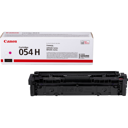 Bild von Canon 054 H High Yield Toner-Cartridge, Magenta