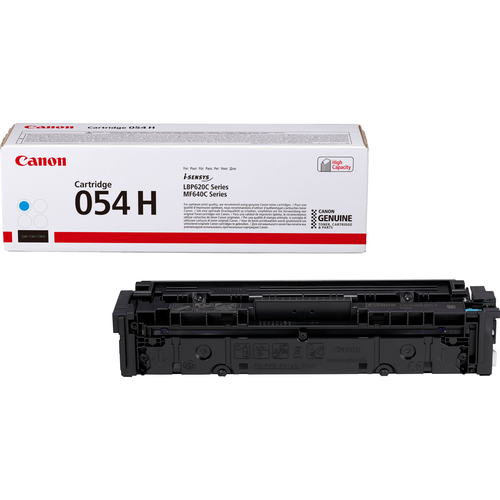 Bild von Canon 054 H High Yield Toner-Cartridge, Cyan