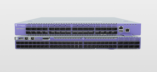 Bild von Extreme networks VSP7400-48Y-8C-AC-R Netzwerk-Switch Managed L2/L3 Power over Ethernet (PoE) 1U Violett