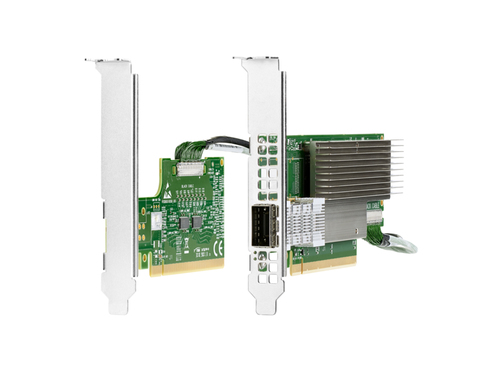 Bild von HPE IB HDR PCIe G3 Aux Card W/long Cbl Eingebaut Ethernet