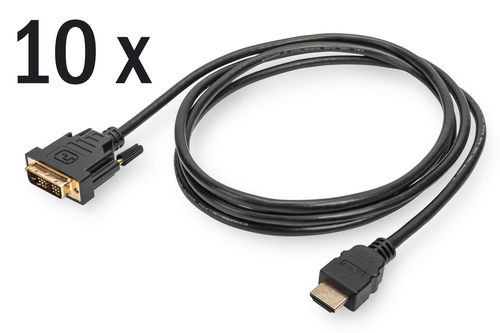 HDMI DVI ADAPTER CABLE 10 PCS