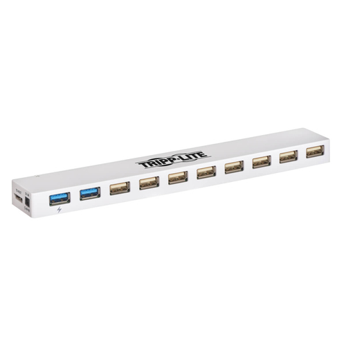 EATON TRIPPLITE 10-Port USB 3.0/USB 2.0 Combo Hub USB Charging 2 USB 3.0 & 8 USB 2.0 Ports