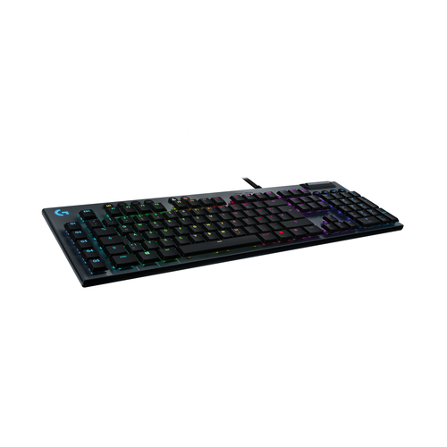 Bild von Logitech G G815 LIGHTSYNC RGB Mechanical Gaming Keyboard – GL Linear Tastatur USB QWERTZ Deutsch Karbon