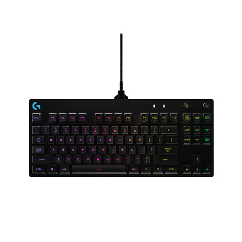 Bild von Logitech G Pro Gaming Tastatur USB AZERTY Französisch Schwarz