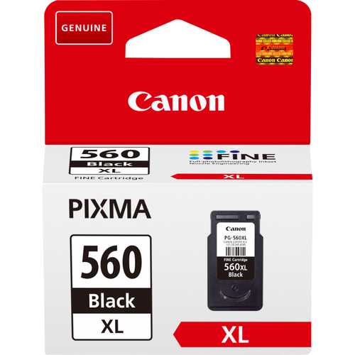 Bild von Canon PG-560XL Tinte Schwarz mit hoher Reichweite