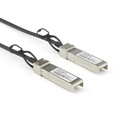 Bild von StarTech.com Dell EMC DAC-SFP-10G-1M kompatibles, SFP+ DAC Twinax-Kabel – 1m