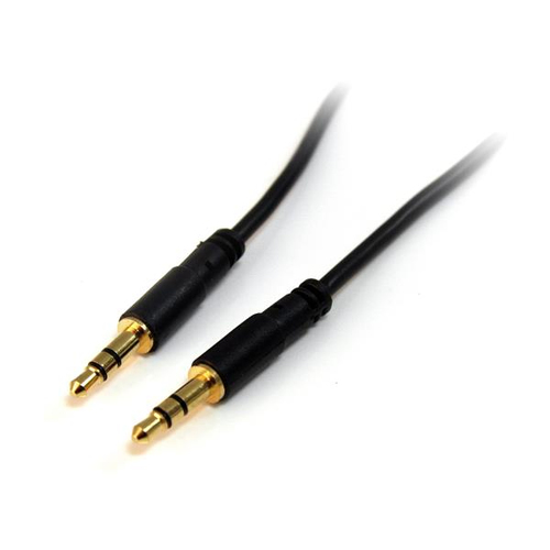 STARTECH.COM 6ft Slim 3,5mm Stereo Audio Cable - M/M