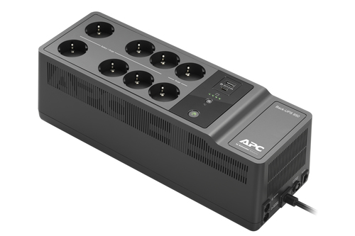 Bild von APC Back-UPS BE850G2-GR - Notstromversorgung 8x Schuko, 850VA, 2 USB-Ladegeräte, 1 USB-Datenanschluss