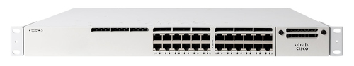 Bild von Cisco Meraki MS390-24U-HW Netzwerk-Switch Managed L3 Gigabit Ethernet (10/100/1000) Power over Ethernet (PoE) 1U Weiß