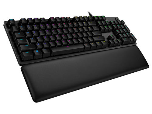 Bild von Logitech G G513 CARBON LIGHTSYNC RGB Mechanical Gaming Keyboard, GX Brown Tastatur USB QWERTY Englisch Karbon