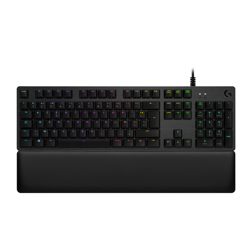 Bild von Logitech G G513 CARBON LIGHTSYNC RGB Mechanical Gaming Keyboard, GX Brown Tastatur USB AZERTY Französisch Karbon