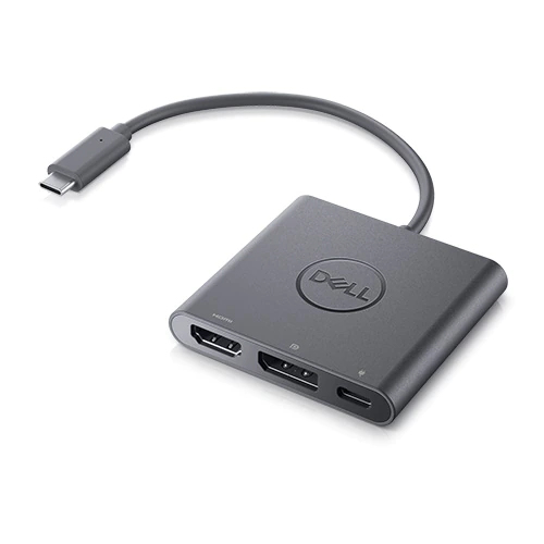 Bild von DELL USB-C-an-HDMI-/DP-Adapter mit Stromdurchführung