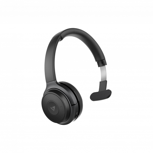 Bild von V7 HB605M Kopfhörer & Headset Kabellos Handgeführt Büro/Callcenter USB Typ-C Bluetooth Schwarz, Grau