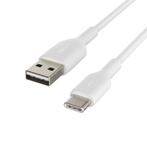 Bild von Belkin CAB001BT2MWH USB Kabel 2 m USB A USB C Weiß