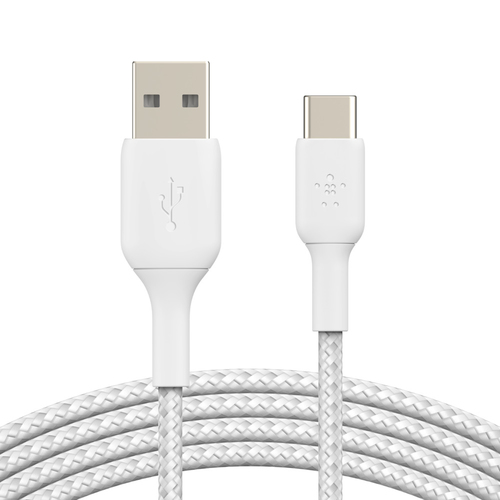 Bild von Belkin BoostCharge USB Kabel 2 m USB A USB C Weiß