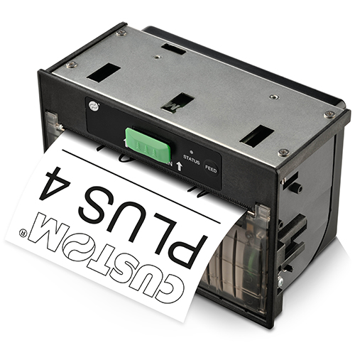 Bild von CUSTOM PLUS4 Etikettendrucker Wärmeübertragung 204 x 204 DPI 70 mm/sek Kabelgebunden