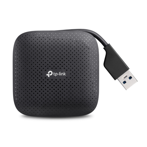 Bild von TP-Link UH400 Schnittstellen-Hub USB 3.2 Gen 1 (3.1 Gen 1) Type-A 5000 Mbit/s Schwarz