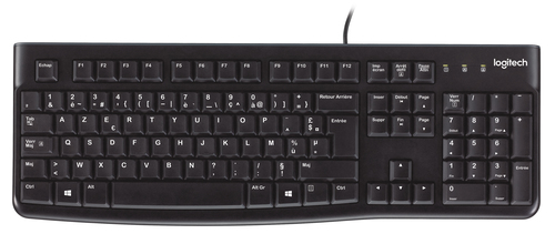 Bild von Logitech Keyboard K120 for Business Tastatur Büro USB AZERTY Belgisch Schwarz