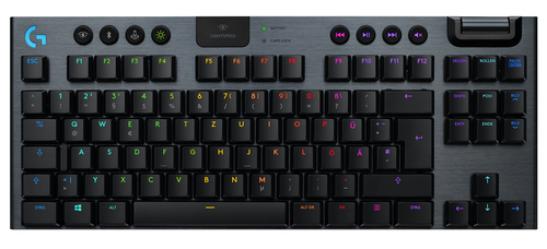 Bild von Logitech G G915 Tkl Tastatur Gaming RF Wireless + Bluetooth QWERTY Nordisch Karbon