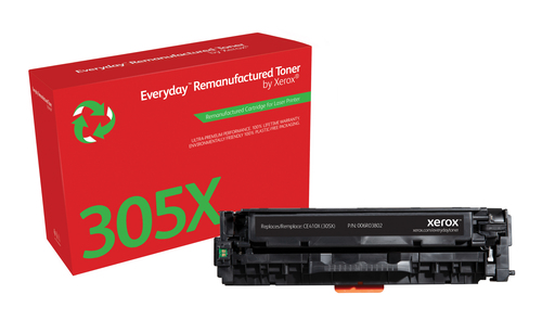 Bild von Everyday ™ Schwarz Toner von Xerox, kompatibel mit HP 305X (CE410X), High capacity